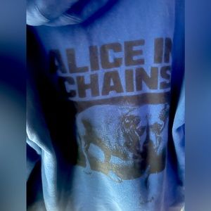 Alice In Chains Blue Sweatshirt hoodie